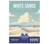 Puzzle Da 1000 Pezzi Per Adolescenti White Sands National Park Puzzle Per Adulti Gioco Pratico Assemblaggio Di Modelli Regali Unici Per Compleanni E Occasioni Speciali 38x26cm/1000pcs