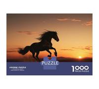 Puzzle Da 1000 Pezzi Per Adolescenti Wild Horse Running Desert Puzzle Per Adulti Giocattolo Decorazione Da Parete Regali Per Donne Compleanno E Regali Unici 38x26cm/1000pcs