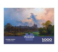 Puzzle Da 1000 Pezzi Per Adolescenti Windsor Castle Painting Puzzle Per Adulti Gioco Pratico Vacanza A Casa Passa Il Tempo Aiuta Ad Allenare Il Cervello 38x26cm/1000pcs