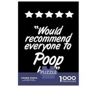 Puzzle Da 1000 Pezzi Per Adolescenti Would Recommend Everyone Puzzle Per Adulti Giochi Rilassanti Decorazione Per La Casa Offerta Come Regalo Per Tutta La Famiglia 70x50cm/1000pcs