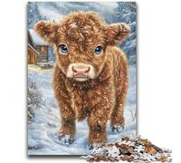 Puzzle da 1000 pezzi per adolescenti Yak Antistress Sfida difficile Ogni pezzo è unico - Gioco divertente e stimolante per tutta la famiglia 50x75cm