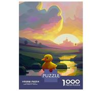 Puzzle Da 1000 Pezzi Per Adolescenti Yellow Rubber Duck Nature Puzzle Per Adulti Giochi Rilassanti Assemblaggio Di Modelli Ottimo Regalo Per I Giocatori 38x26cm/1000pcs