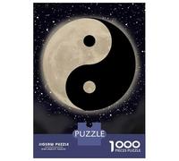 Puzzle Da 1000 Pezzi Per Adolescenti Yin Yang Shape Moon Puzzle Per Adulti Gioco Pratico Vacanza A Casa Passa Il Tempo Aiuta Ad Allenare Il Cervello 52x38cm/1000pcs