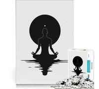 Puzzle da 1000 pezzi per adolescenti yoga minimalismo gioco per famiglie regalo di compleanno regalo di viaggio 38x26cm