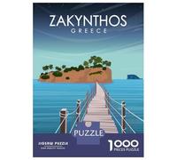 Puzzle Da 1000 Pezzi Per Adolescenti Zakynthos Greece Art Puzzle Per Adulti Gioco Pratico Sfida Difficile Regali Per Amici E Familiari 52x38cm/1000pcs