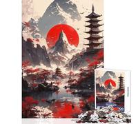 Puzzle da 1000 pezzi per adolescenti Zen Horizons giocattolo educativo regalo per compleanni giochi rilassanti adatto per la decorazione del desktop dimensioni 50x75cm