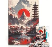 Puzzle da 1000 pezzi per adolescenti "Zen Horizons" gioco per famiglie decorazione da parete per rafforzare l'amore tra le coppie 50x75cm