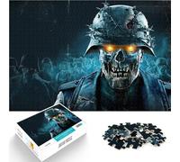 Puzzle da 1000 pezzi per adolescenti Zombie Halloween Fantascienza Gioco educativo per famiglie è ideale come regalo per tutta la famiglia 52x38cm