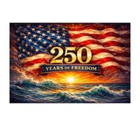 Puzzle da 1000 pezzi per adulti 1776-2026 Puzzle Commemorativi degli