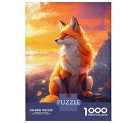 Puzzle Da 1000 Pezzi Per Adulti A Fox Enjoying The View Puzzle Giochi Divertenti Un'opera D'arte Offerta Come Regalo Per Tutta La Famiglia 70x50cm/1000pcs