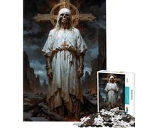 Puzzle da 1000 pezzi per adulti a tema apocalisse gioco educativo stimolante regalo divertente e spiritoso (dimensioni 75x50cm)