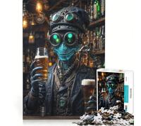 Puzzle da 1000 pezzi per adulti a tema Birre extraterrestri, gioco per famiglie, difficile e stimolante, compleanni e occasioni speciali 38x52cm