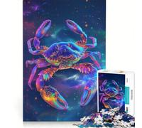 Puzzle da 1000 pezzi per adulti a tema cosmico - Cancro, giocattolo educativo, rilassante e stimolante per la mente, ottimo regalo per gli amanti dei videogiochi 38x26cm