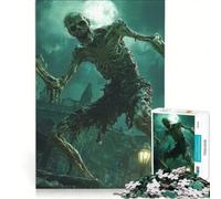 Puzzle da 1000 pezzi per adulti a tema horror con non morti giocattolo educativo ideale per l'interazione genitore-figlio compleanno e Natale 50x75cm