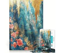 Puzzle da 1000 pezzi per adulti a tema sottomarino,gioco di memoria divertente con componenti robusti e ben definiti, alleviare lo stress (50x75cm)