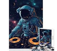 Puzzle da 1000 pezzi per adulti a tema Space Jam gioco pratico di analisi e logica antistress ideale come decorazione per la scrivania (75x50cm)