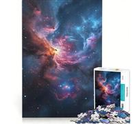 Puzzle da 1000 pezzi per adulti a tema spaziale gioco rompicapo taglio di precisione collezione d'artista belle arti 50x75cm