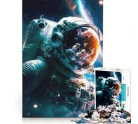 Puzzle da 1000 pezzi per adulti a tema Universo gioco per famiglie impegnativo da completare per rafforzare l'amore tra le coppie 38x26cm