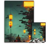 Puzzle da 1000 pezzi per adulti Aamurai asiatico sulla strada puzzle difficili per adulti per decorazioni per la casa allenamento del cervello e regali per le feste 1000 pezzi (38x26 cm)