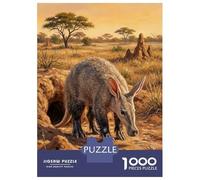 Puzzle Da 1000 Pezzi Per Adulti Aardvark Emerging from Its Burrow Puzzle Giochi Rilassanti Decorazione Per La Casa Regali Unici Per Compleanno E Natale 70x50cm/1000pcs