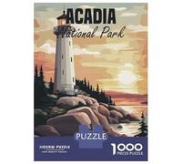 Puzzle Da 1000 Pezzi Per Adulti Acadia National Park Puzzle Per Adulti Gioco Per Famiglie Migliora La Memoria Compleanni E Regali 38x26cm/1000pcs
