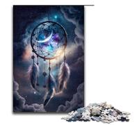 Puzzle da 1000 pezzi per adulti acchiappasogni puzzle del destino decorazione da parete antistress 75x50 cm