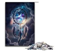Puzzle da 1000 pezzi per adulti acchiappasogni puzzle del destino opera d'arte regalo di compleanno arte murale 75x50 cm