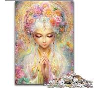 Puzzle da 1000 pezzi per adulti, acquerelli, dea, giocattoli per l'intrattenimento della famiglia, ideali come regali per tutta la famiglia dai 14 anni in su (dimensioni 50x75cm)