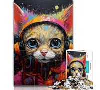 Puzzle da 1000 pezzi per adulti adolescenti animali topi puzzle per adulti giocattoli educativi per l'apprendimento giochi per famiglie regali unici per compleanni e 26x38cm