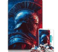 Puzzle da 1000 pezzi per adulti adolescenti fantasy cavaliere guerriero 1000 pezzi per adulti antistress per trascorrere il tempo libero lista dei desideri con Babbo Natale 75x50cm