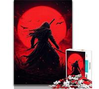 Puzzle da 1000 pezzi per adulti, adolescenti, fantasy, samurai, ninja, puzzle per adulti, giochi educativi, decorazione per la casa, adatto per la decorazione del desktop (dimensioni 75x50cm)