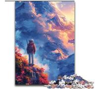 Puzzle da 1000 pezzi per adulti "Aerei tra le nuvole", puzzle in legno, rompicapo stimolante per adolescenti, gioco interattivo divertente per famiglie, 1000 pezzi(50x75cm)