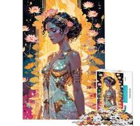 Puzzle da 1000 pezzi per adulti Afrodite Imperatrice dei Mari d'Oro puzzle per ragazzi gioco per famiglie decorazione per la casa difficile e stimolante (dimensioni 50x75cm)