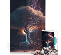 Puzzle da 1000 pezzi per adulti, Albero Cosmico della Vita, gioco divertente, analisi e logica, adatto come decorazione da scrivania 50x75cm