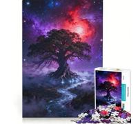 Puzzle da 1000 pezzi per adulti, Albero Cosmico della Vita, gioco divertente, analisi e logica, adatto come decorazione da scrivania 38x52cm