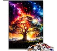 Puzzle da 1000 pezzi per adulti Albero Cosmico della Vita Puzzle da 1000 pezzi casa e l'ufficio, regalo perfetto per il compleanno Dimensioni 50X75CM