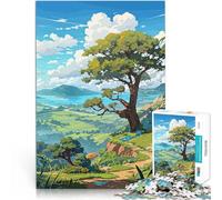Puzzle da 1000 pezzi per adulti Albero della quiete per il giocattolo di sfida del gioco educativo Gioco educativo per compleanno e Natale 75x50cm
