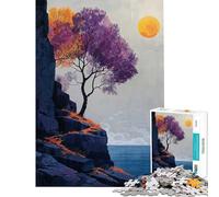 Puzzle da 1000 pezzi per adulti Albero della Solitudine gioco rompicapo per adulti un'opera d'arte per compleanno e Natale (dimensioni 38x26cm)