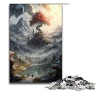 Puzzle da 1000 pezzi per adulti Albero della vita del Paradiso Puzzle Gioco pratico 75x50cm