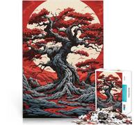 Puzzle da 1000 pezzi per adulti Albero della vita Fatto di legno，per età 14+ Giocattolo educativo di decompressione intellettuale Regalo - Gioco impegnativo。misurare：50x75cm/19.68x29.52pollice
