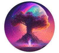Puzzle da 1000 pezzi per adulti, Albero della vita, puzzle in cartone, attività per la casa per feste, compleanni e serate di giochi in famiglia (67,5x67,5 cm)