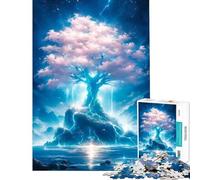 Puzzle da 1000 pezzi per adulti Albero della Vita sfida per l'intelligenza giocattolo avvincente giochi rilassanti attività per la famiglia regalo divertente (dimensioni 38x26cm)