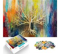Puzzle da 1000 pezzi per adulti Albero perduto Difficile da completare ma divertente e umoristico Giocattoli per la decorazione della casa 38x26cm