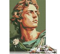 Puzzle da 1000 pezzi per adulti "Alessandro Magno", regali di Natale, puzzle creativo rettangolare in legno, 1000 pezzi (75x50 cm)