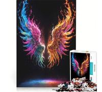 Puzzle da 1000 pezzi per adulti Ali dell'Inferno della Dualità, gioco rompicapo, decorazione perfetta, compleanno e Natale 38x52cm