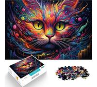 Puzzle da 1000 pezzi per adulti Alice Cat gioco educativo gioco di sfida intera famiglia a partire dai 14 anni in su, 26 x 38 cm