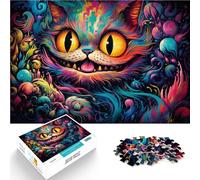 Puzzle da 1000 pezzi per adulti alice gatto puzzle decorazione da parete 26 x 38 cm uniche idee regalo di compleanno e di compleanno per adolescenti dai 14 anni in su
