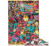 Puzzle da 1000 pezzi per adulti alla moda, giocattolo educativo, 50 x 75 cm, collezione di artisti, belle arti per adolescenti dai 14 anni in su