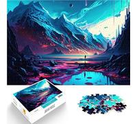 Puzzle da 1000 pezzi per adulti Alla ricerca della luce Difficile da completare ma divertente e umoristico Regalo di compleanno 52x38cm