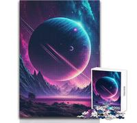 Puzzle da 1000 pezzi per adulti "Alla ricerca di nuovi mondi", giocattolo di precisione avanzato, calmo e divertente, per il tempo libero, dimensioni 38x26cm